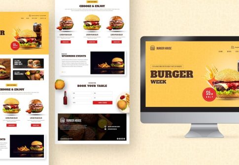 Website design sample